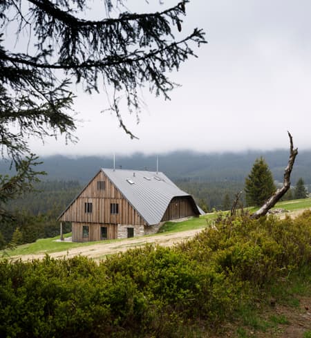 A House in a Mountain Meadow